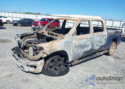 2019 Ram 1500 Big Horn/Lone Star 4X4 5'7 Box из США, поврежденный, VIN 1C6SRFFT6KN803346